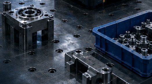 Precision machined parts and bearings